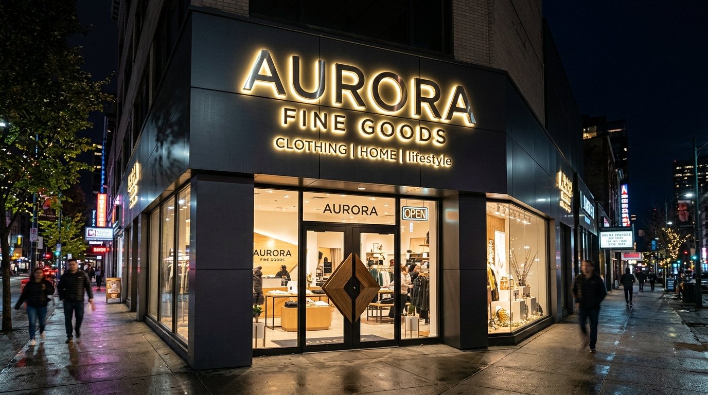 ACP Facade Wrap vs. 3D Acrylic Glow Sign Boards for Shop Front Branding