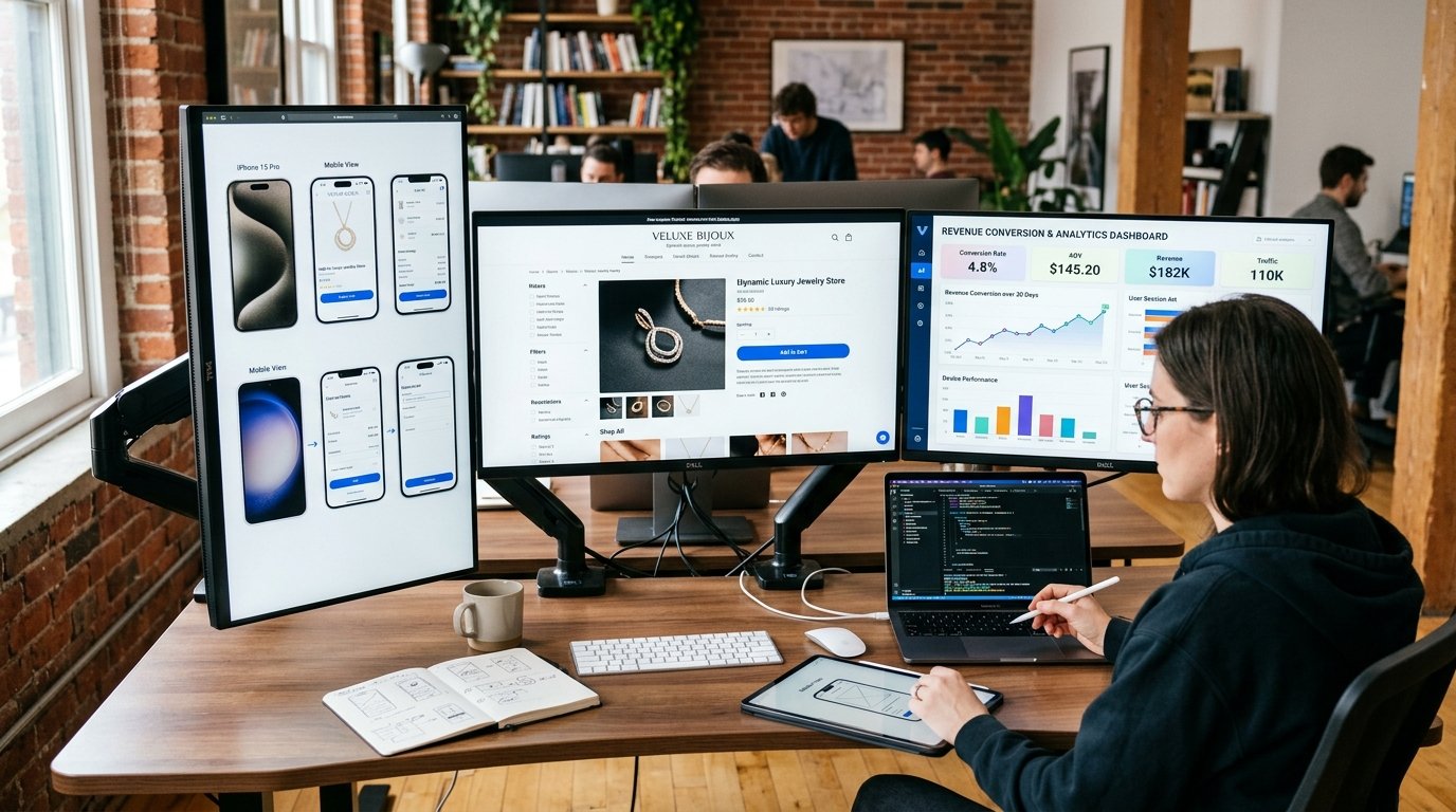 Building a High-Converting E-commerce Website: UI/UX, Speed & SEO Secrets