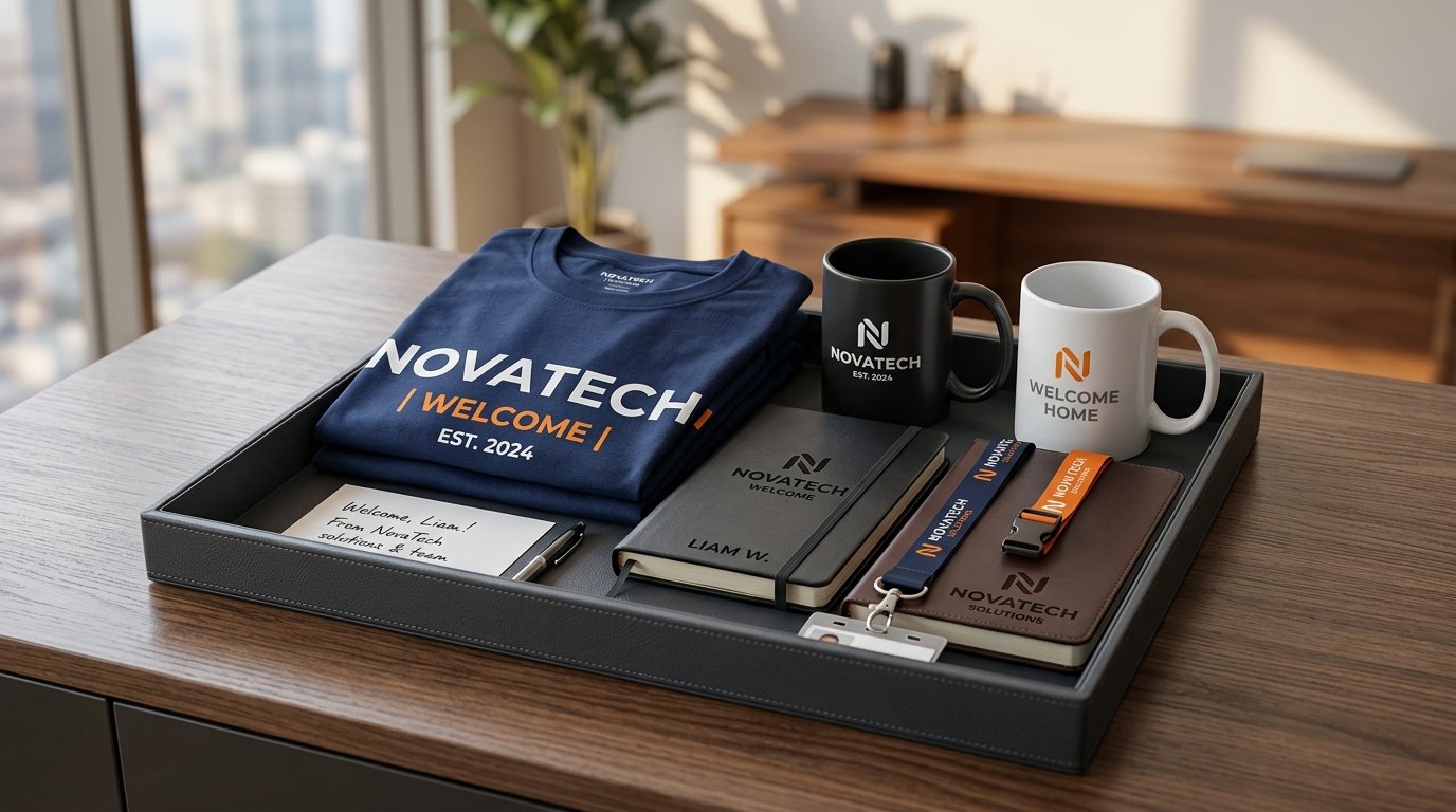 Custom Ceramic Mug & Water Bottle Printing for Employee Welcome Kits